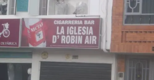 CIGARRERIA BAR LA IGLESIA D´ROBIN AIR CIGARRERIA BAR LA IGLESIA D´ROBIN AIR